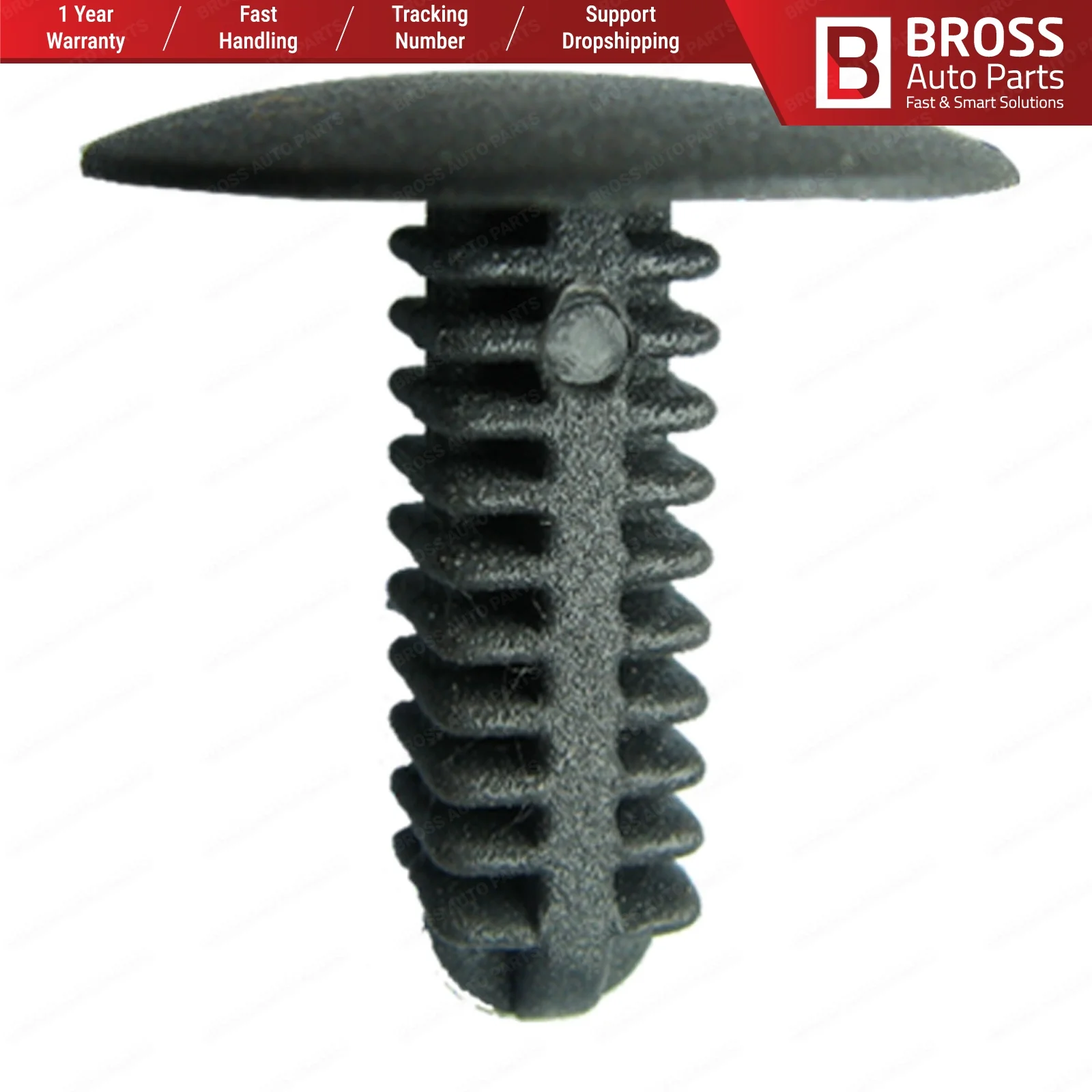 

10 Pieces Trunk Lining Retainer, Dark Gray for Honda : 90666-SA7-0032W, Toyota: 90467-05096-22