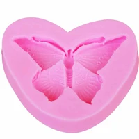 butterfly shape silicone mold diy cake decoration dessert chocolate kitchen baking tools flower butterfly clay gumpaste mold