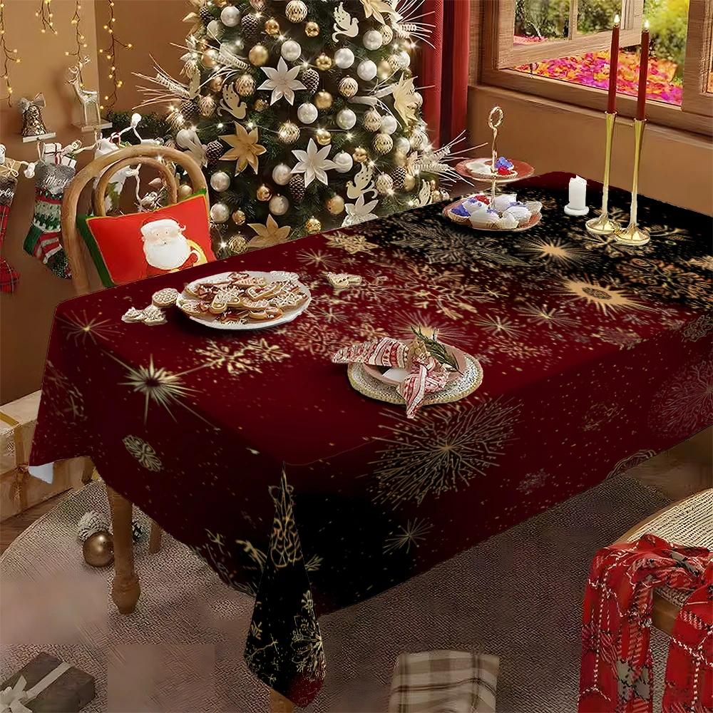 

Рождественская скатерть 100% полиэстер 40х70 см