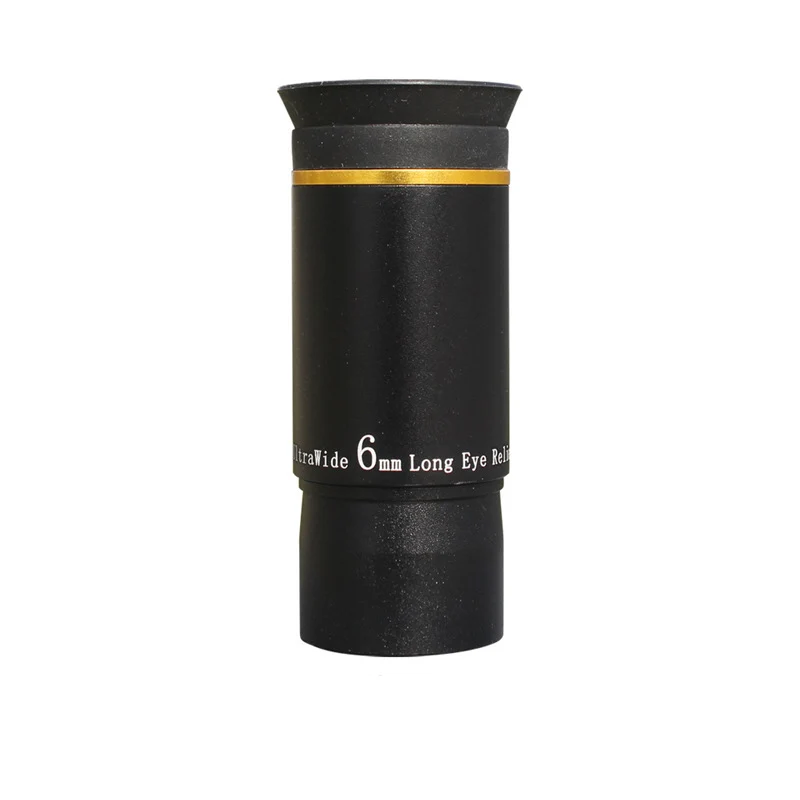 

Astronomical telescope accessories 1.25 inch 66 degree 6mm wide-angle eyepiece