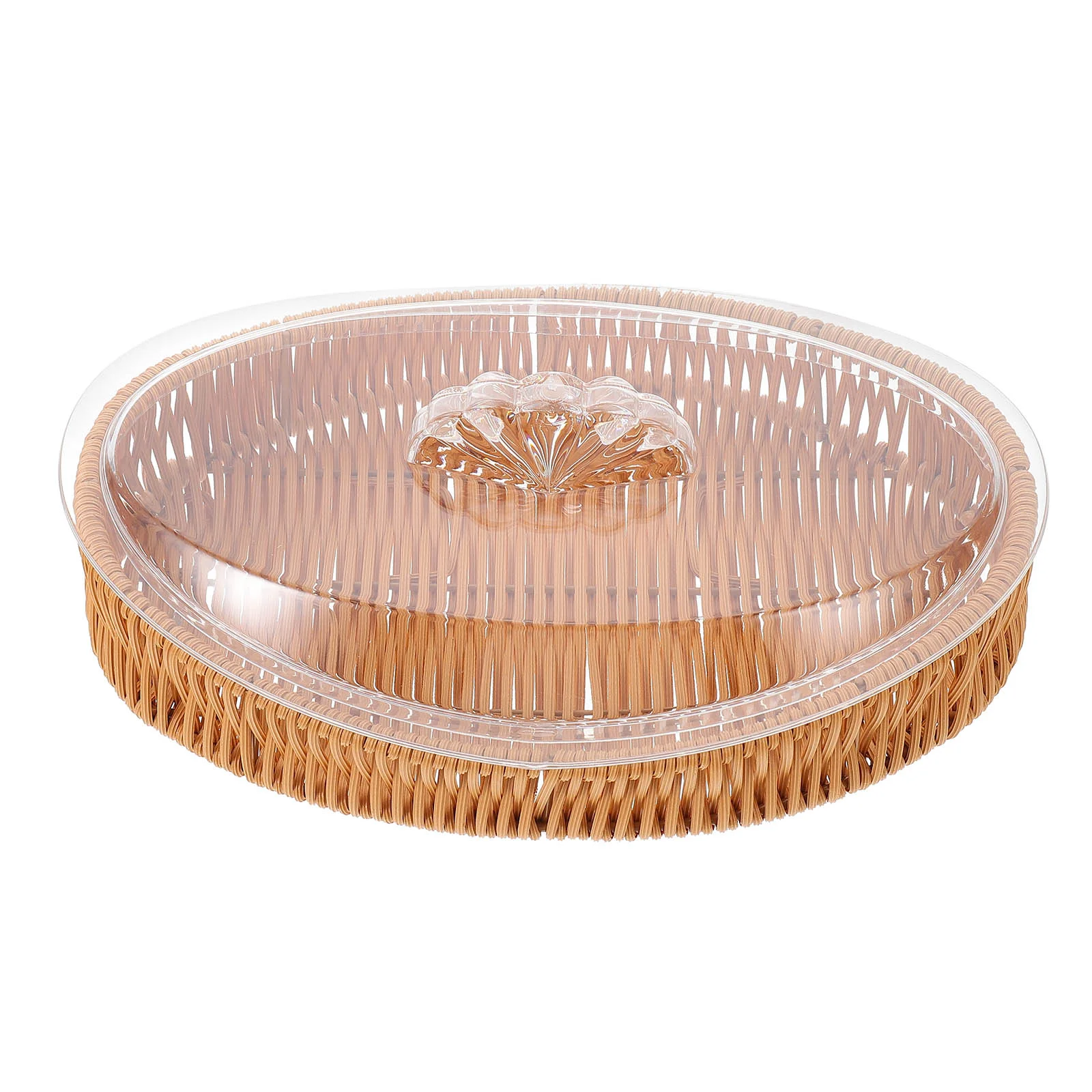 

Basket Storage Wicker Rattan Bread Tray Bowlbaskets Serving Box Woven Seagrass Snacks Proofing Platter Small Desktop Closets