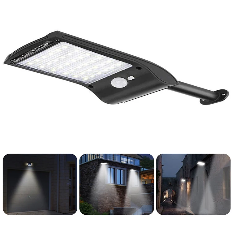 

Super Bright Solar Street Lights Outdoor Solar Lamp With 2 Light Mode Motion Sensor Wall Lighting for Garden Patio Path Yard