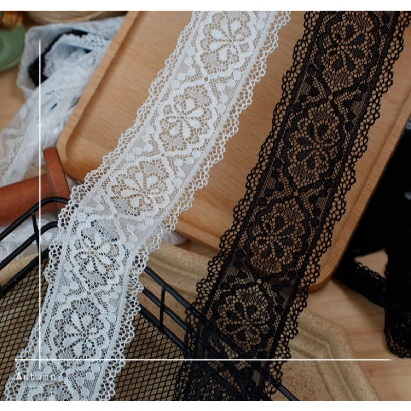 

5 м/партия, эластичная кружевная лента, 6 см