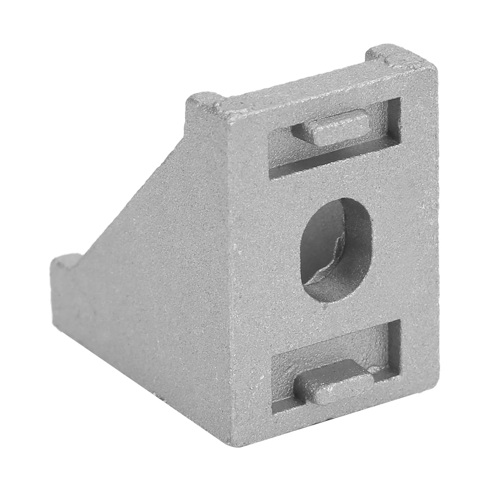 50 шт. штатив с 2 отверстиями под прямым углом тип L для алюминиевого профиля 2028