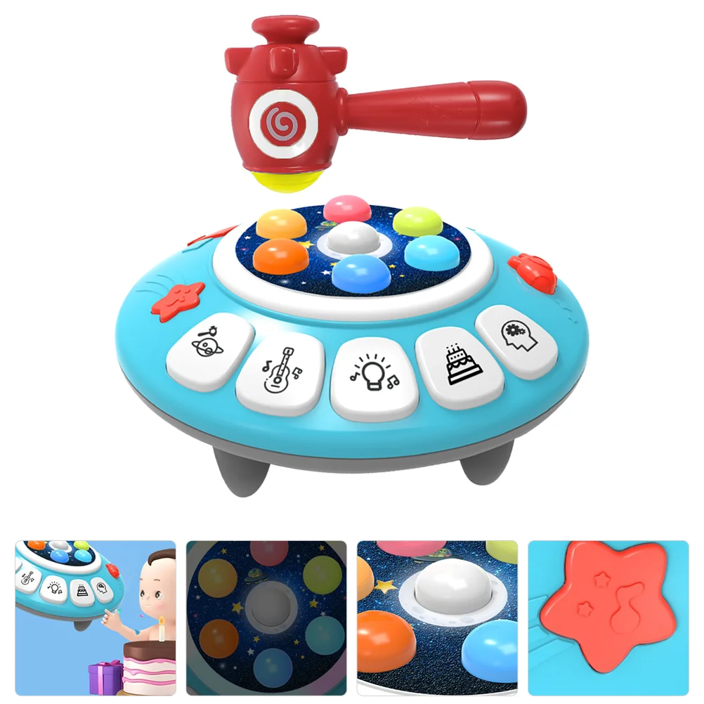 

Pounding Bench Playthings Whack Mole Game Toy Puzzle Interactive Plastic Color Cognition Toys Cognitive Kids Baby