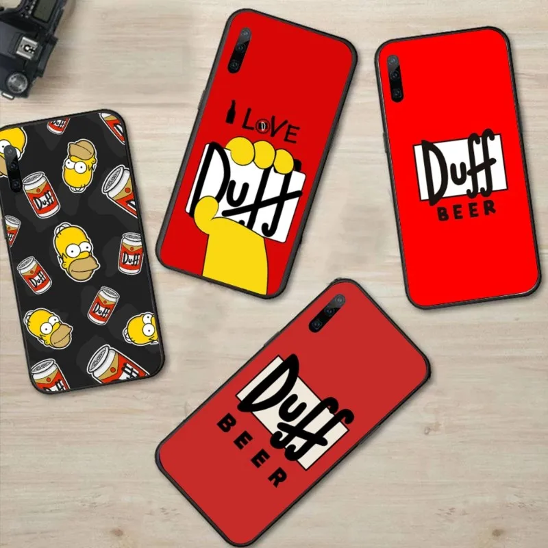 Чехол для телефона в эстетике пива для Huawei P50 P40 P30 Pro Lite P Smart 2021 2019 Magic 3, черный мягкий чехол, чехол