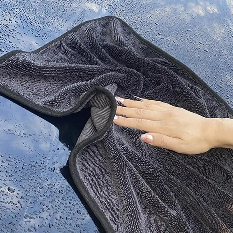 

Microfiber Car Wash Towel Auto Care Drying Towels Super Absorbent Car Cleaning Detailing Cloth Interior Dry Cleaning Rag