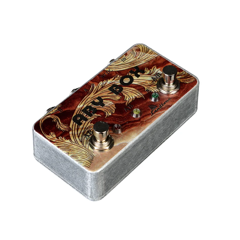 Feito à Mão Atualizado Landtone Efeito Guitarra Pedal Caixa Switcher – True Bypass Amp Aby