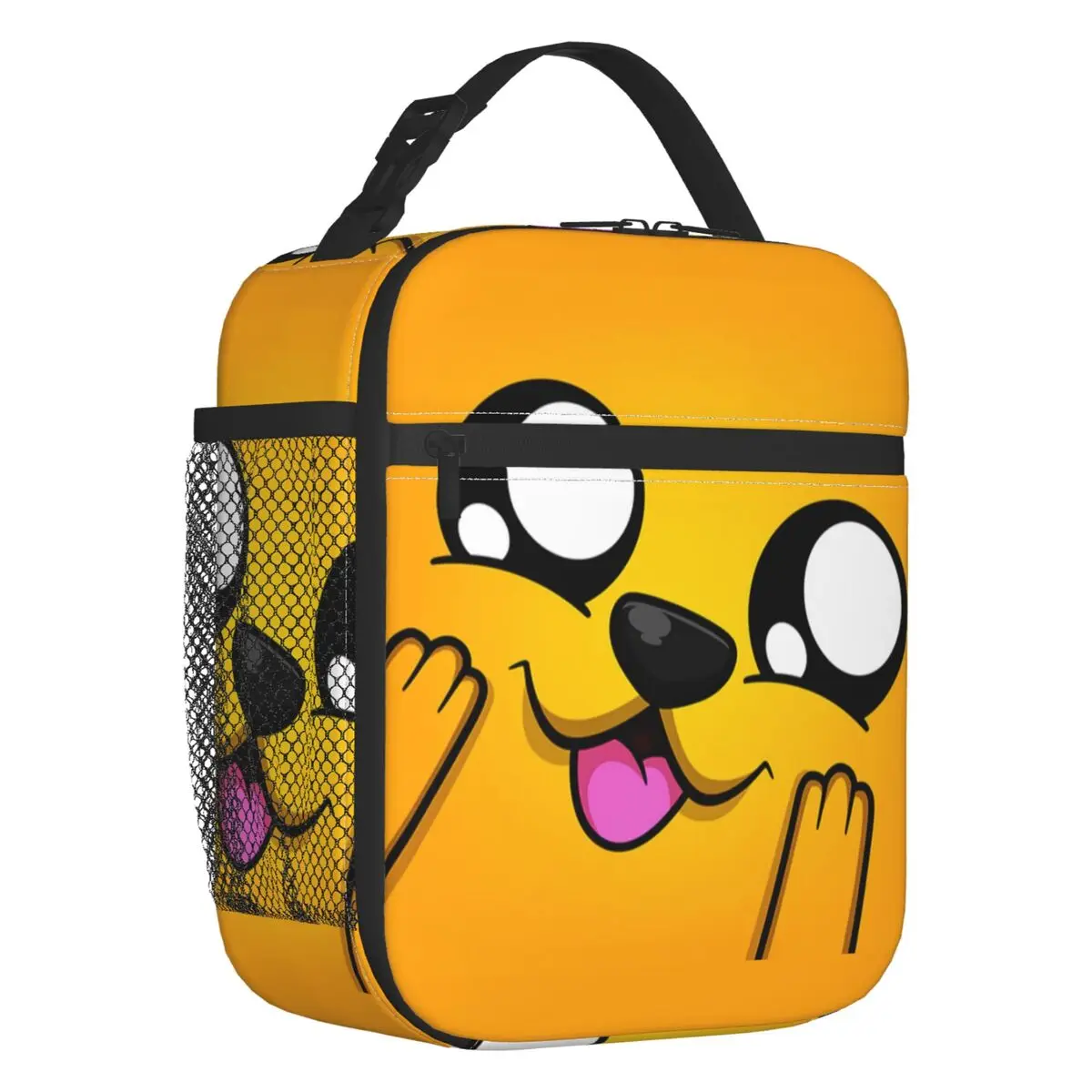 Cute Mikecrack Funny Meme Portable Lunch Box Women Leakproof Cartoon Comic Thermal Cooler Food Insulated Lunch Bag Office Work