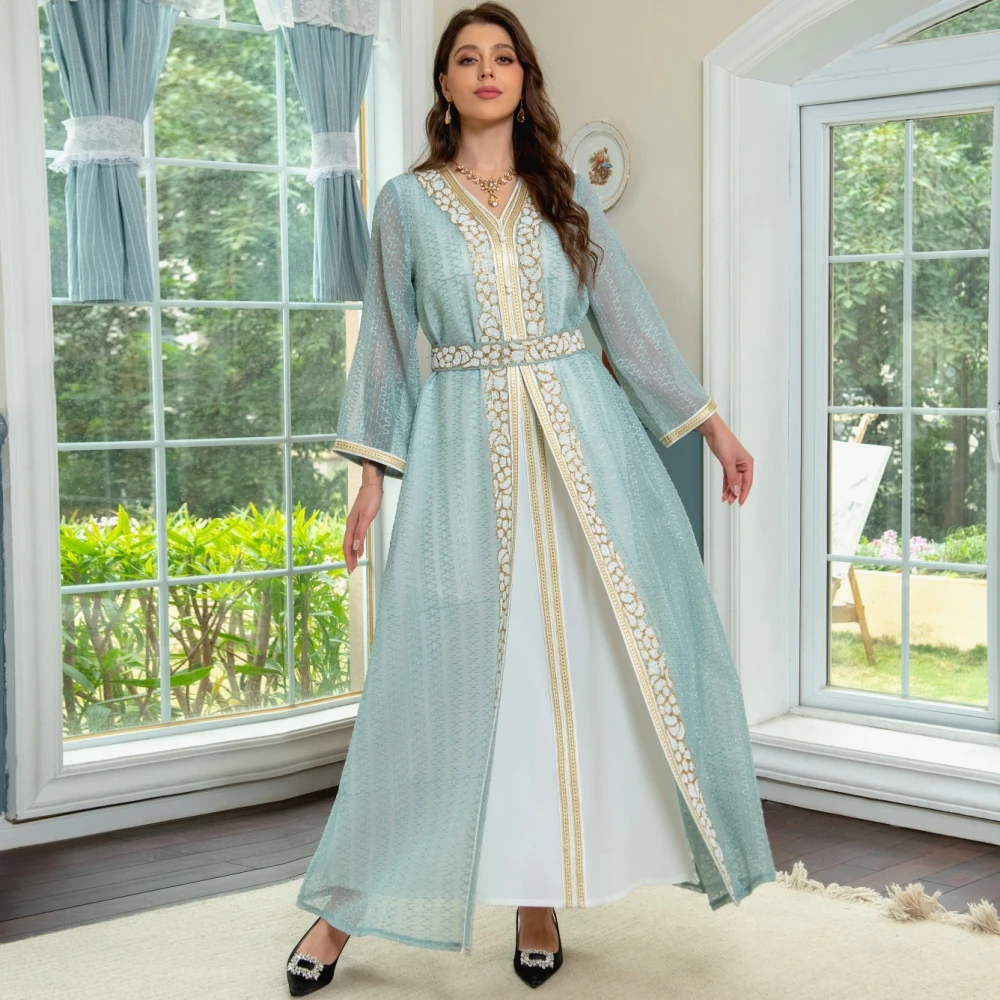 African Dresses For Women Muslim Fashion Abaya New Fashion Abaya Long Maxi Dres Nigeria Turkey Africa Clothing Vetement