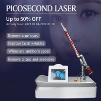 picosecond laser tattoo removal machine honeycomb 1064nm 755nm 532nm portable q switched pico laser machine