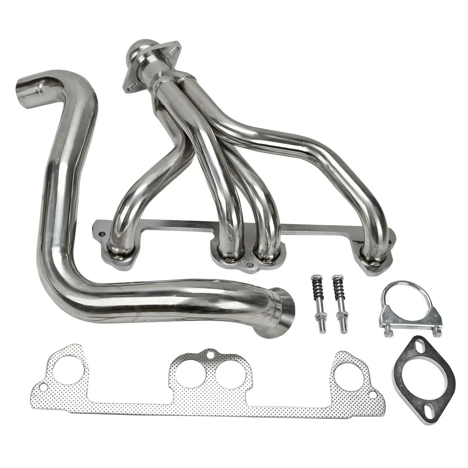 

High Quality Jeep Wrangler TJ 1997-1999 2.5L L4 Stainless Manifold Header w/ Downpipe