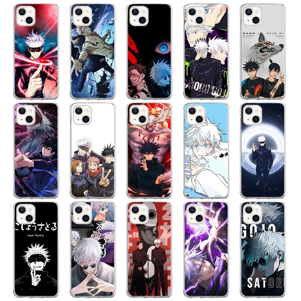 BY-64 Satoru Gojo мягкая фотография для OPPO A12S A53 A32 A31 A9 A5 A11K A12 A33 F9 Reno 2Z 2F 3 5Z A55 A54 Pro