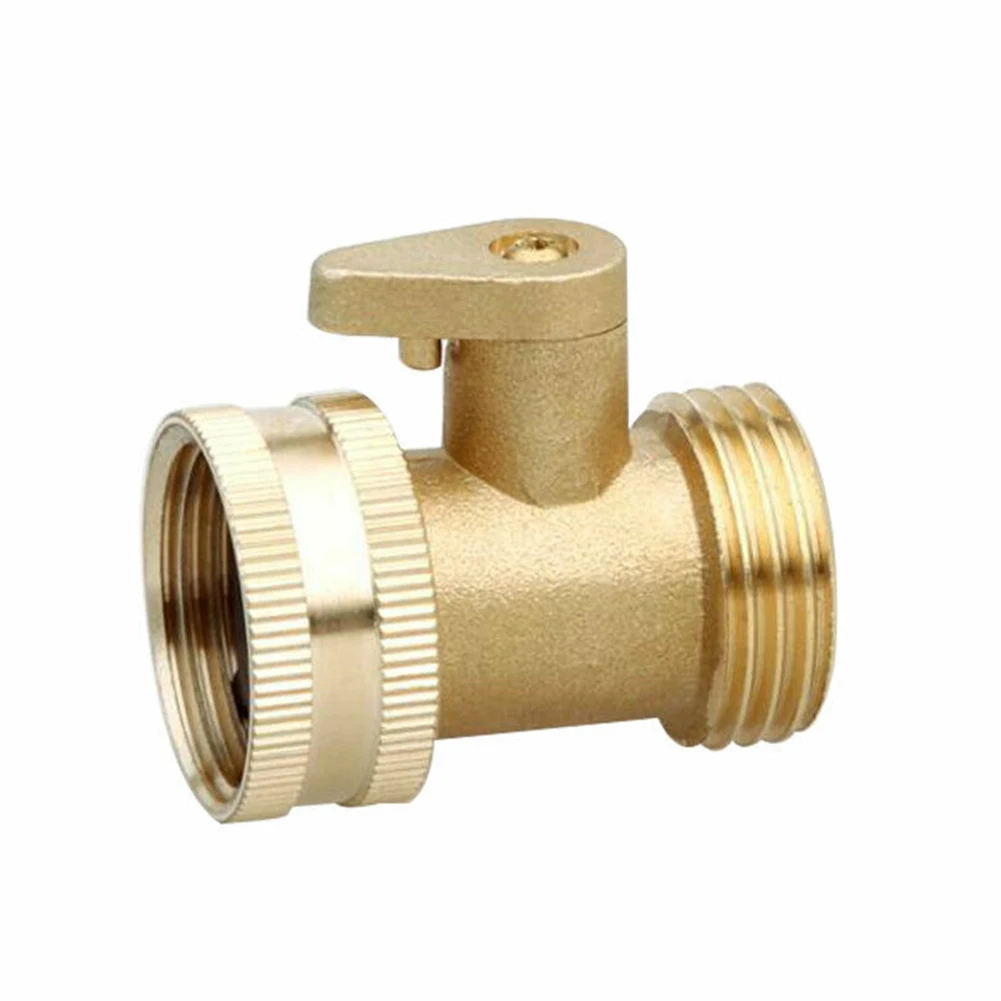 

Connectors Water Pipe Joint Garden Yard Water Pipe With On/off Valve 3/4 Inch Ball Valve Copper European Thread