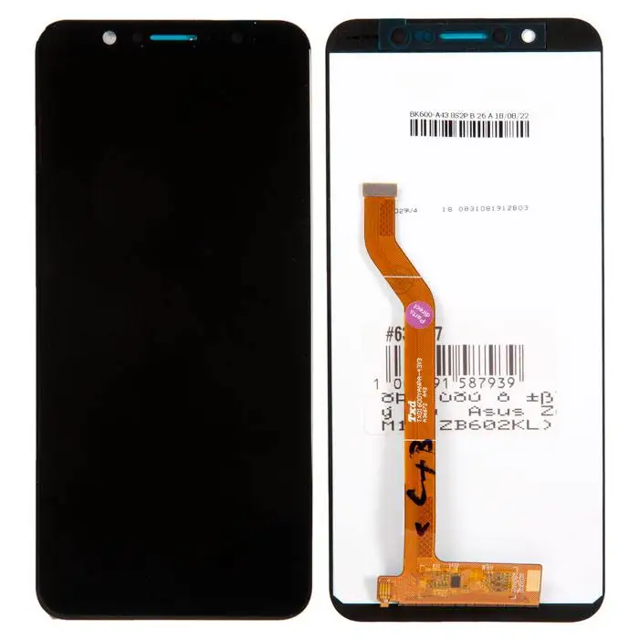 Дисплей в сборе с тачскрином (модуль) для Asus ZenFone Max Pro (M1) (ZB602KL ZB601KL) черный - купить