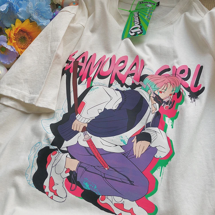

Women T Shirt Funny Printed Summer Statement Crew Neck T-shirt Cartoon Short Sleeve Oversized T-shirt Streetwear Fashion Tops