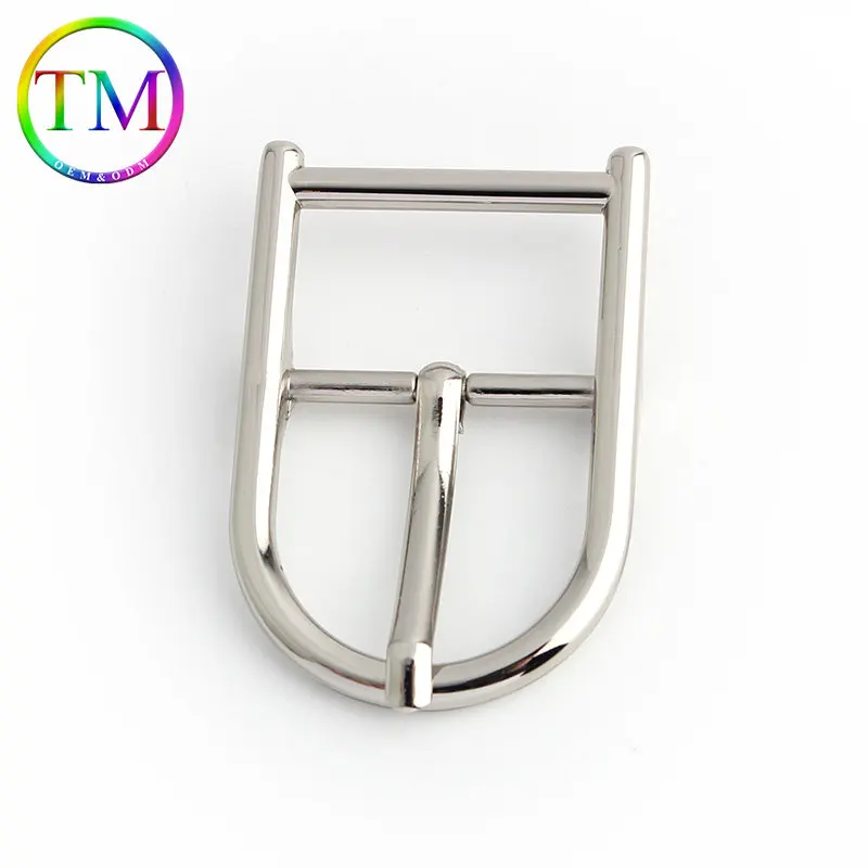 10-50Pcs Semicircle Metal Pin Buckle Leather Shoulder Strap Adjuster Clasp With D Ring Head Diy Luggage Webbing Accessory