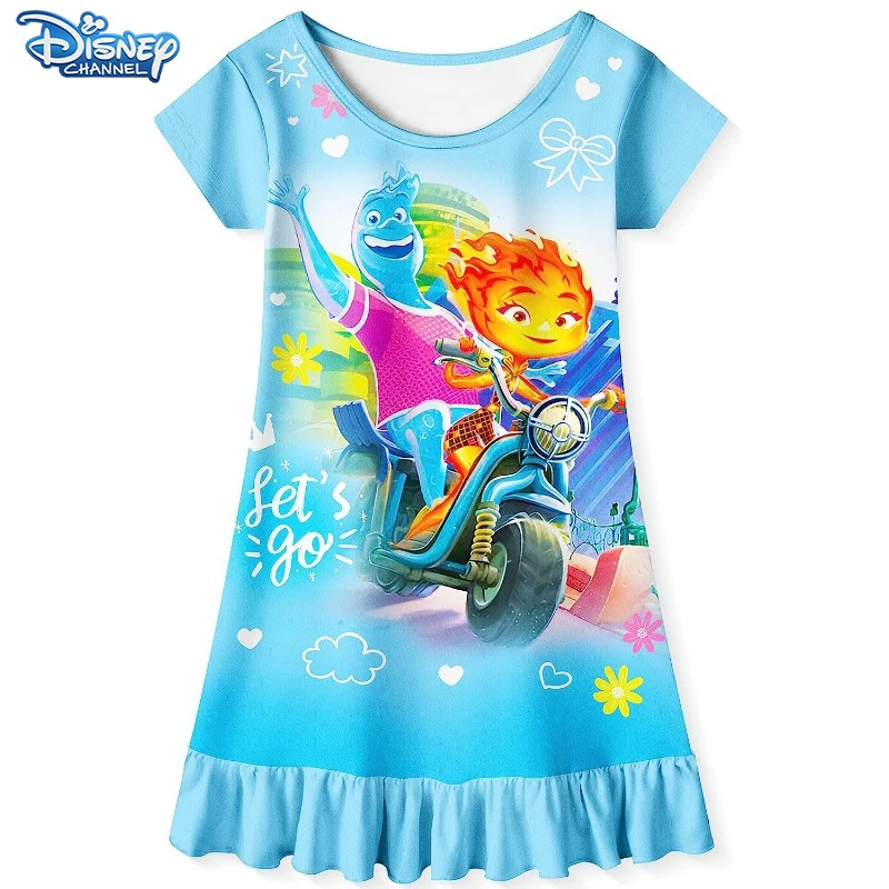 Новое Стильное платье для детей от 3 до 8 лет ночные сорочки Poivre Pyjama новая