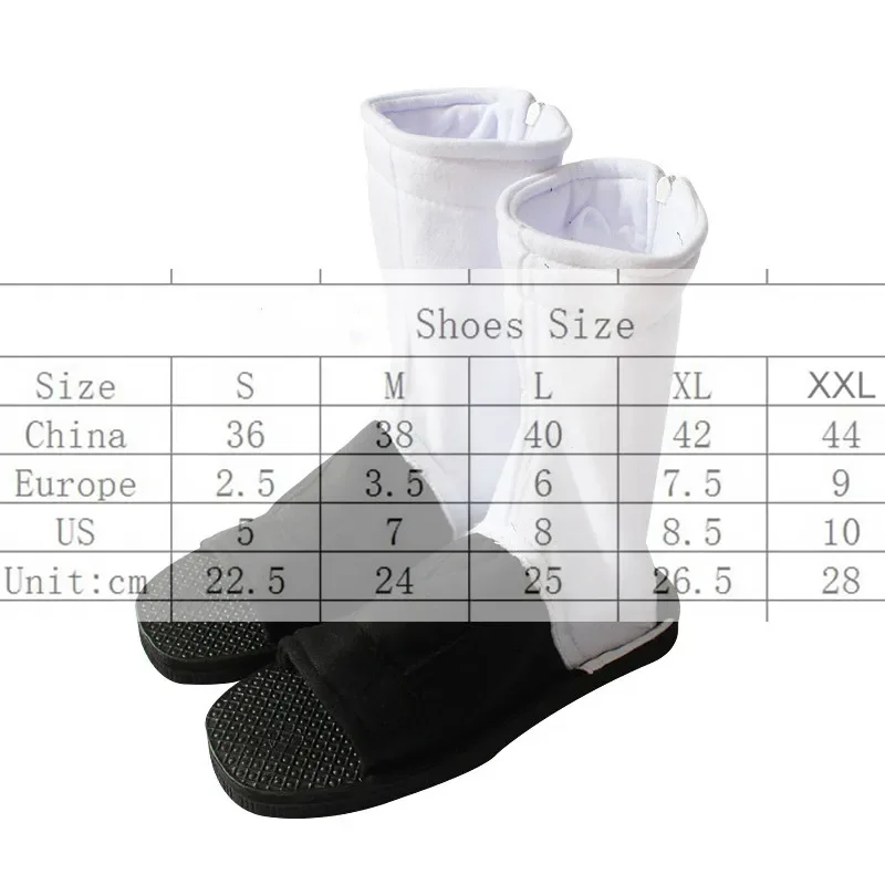 Длинный плащ ниндзя из искусственной кожи для косплея