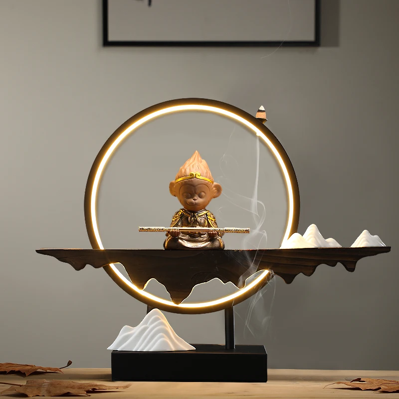 

Ceramic Japanese Candlee Shisha Warmer Waterfall Free Shipping Zen Garden Shisha Holders Shishaer Creative Room Decor BD