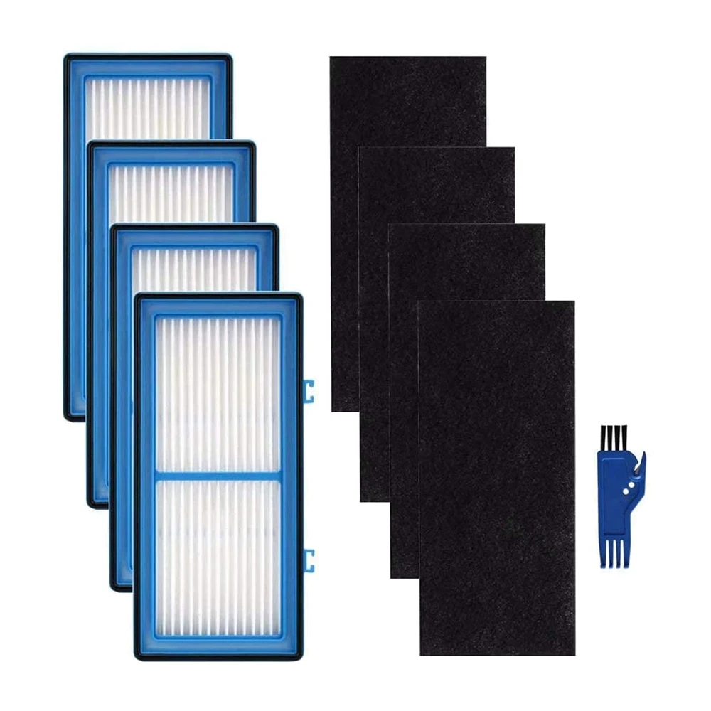 

HEPA фильтр-фильтр для очистителя воздуха aero1 HAPF30AT, 4 HEPA + 4 усовершенствованных углеродных фильтра + 1 чистящая щетка