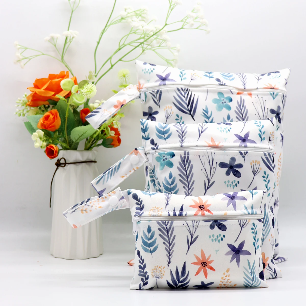 3 шт. влагонепроницаемые сухие мешки для подгузников