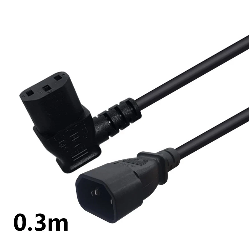 

Кабель-удлинитель IEC 320 C13 с углом наклона до C14