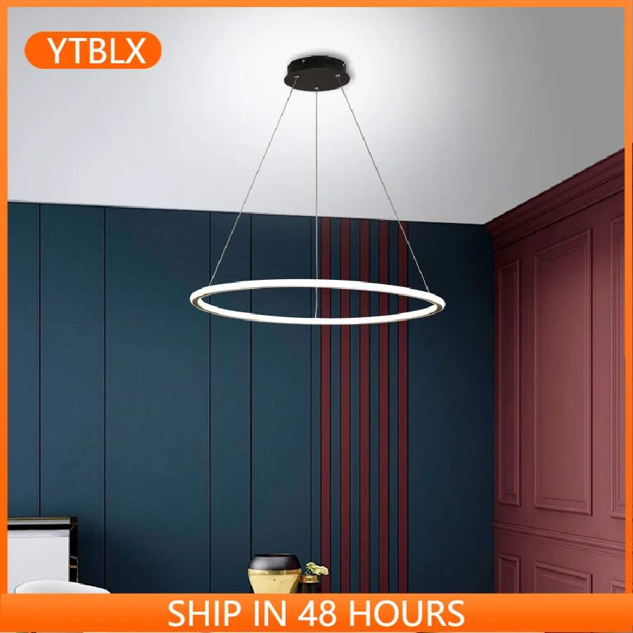 

Современный минималистичный подвесной светильник, светодиодный светильник для ресторана, дизайнерские люстры в скандинавском стиле с одн...