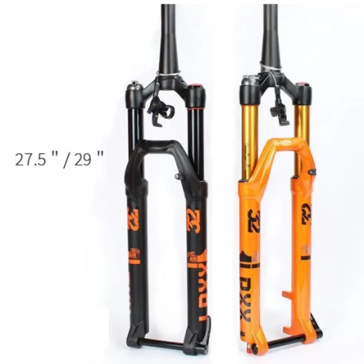

mountain bike air fork 27.5 29 inch orange air pressure Fork front fork damping rebound adjustment shock absorber fox