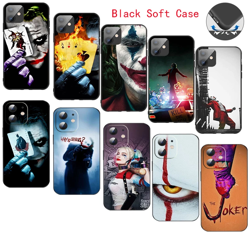 CR46 J-Joker Soft Silicone Case for Xiaomi Poco X3 NFC GT C40 X4 M4 M5 M6 4G 5G Pro Caver