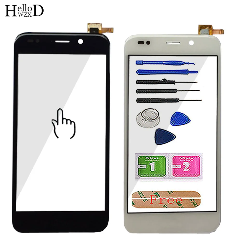 

Touch Screen Digitizer Panel 5.0'' For Wiko Wim Lite Glass Touch Screen Lens Sensor Tools 3M Glue
