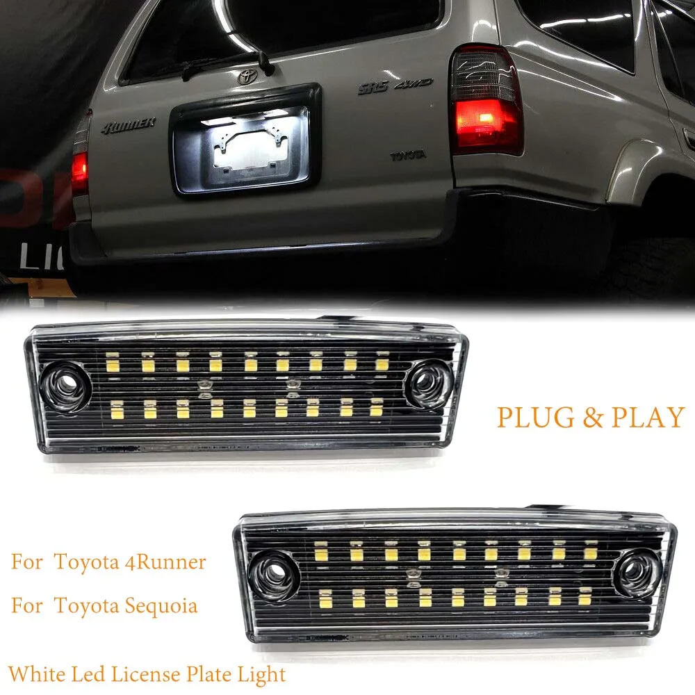 Автомобильный номерной знак Canbus фонарь для Toyota Land Cruiser Prado TRJ150 GRJ15 GDJ15 Lexus GX 470