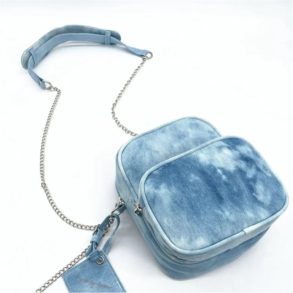 Kpop Bangtan Boys ARTIST BAG J Hope Denim Jeans Bags Meet The Side And Side Mini Bag Women Girls Shoulder Bag