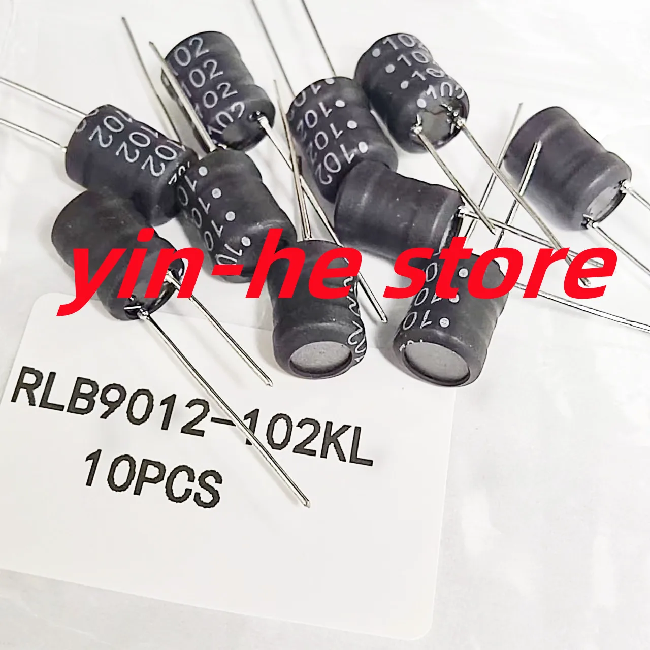 

Набор из 10 радиальных индукторов HAOXINTAI RLB9012-102KL