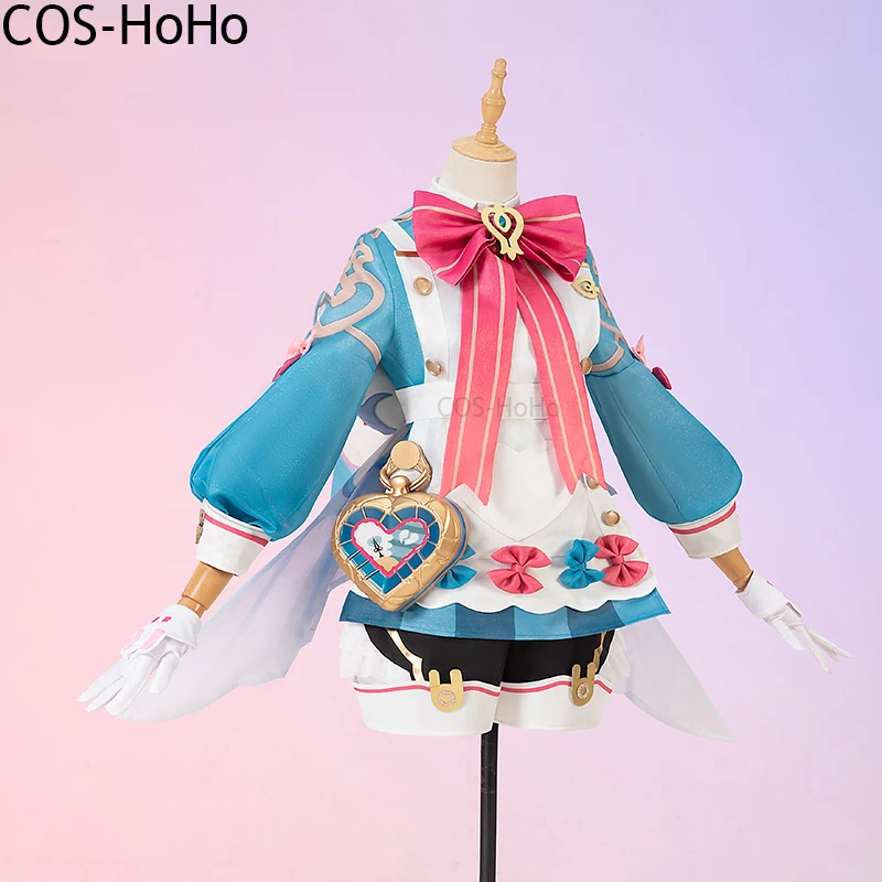 Косплей костюм COS-HoHo Genshin Impact Sigewinne милый для косплея карнавал на Хэллоуин Женский