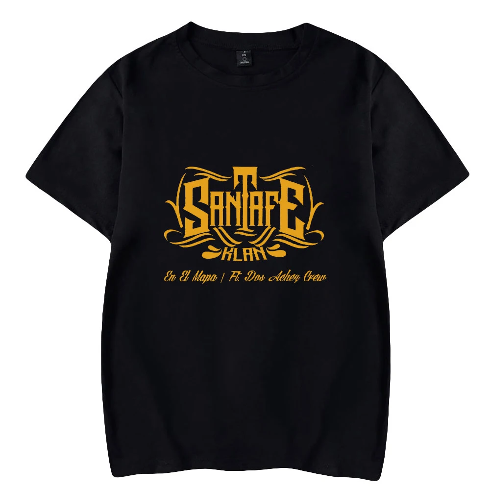 Удобная футболка с принтом Santa Fe Klan повседневные универсальные нейтральные