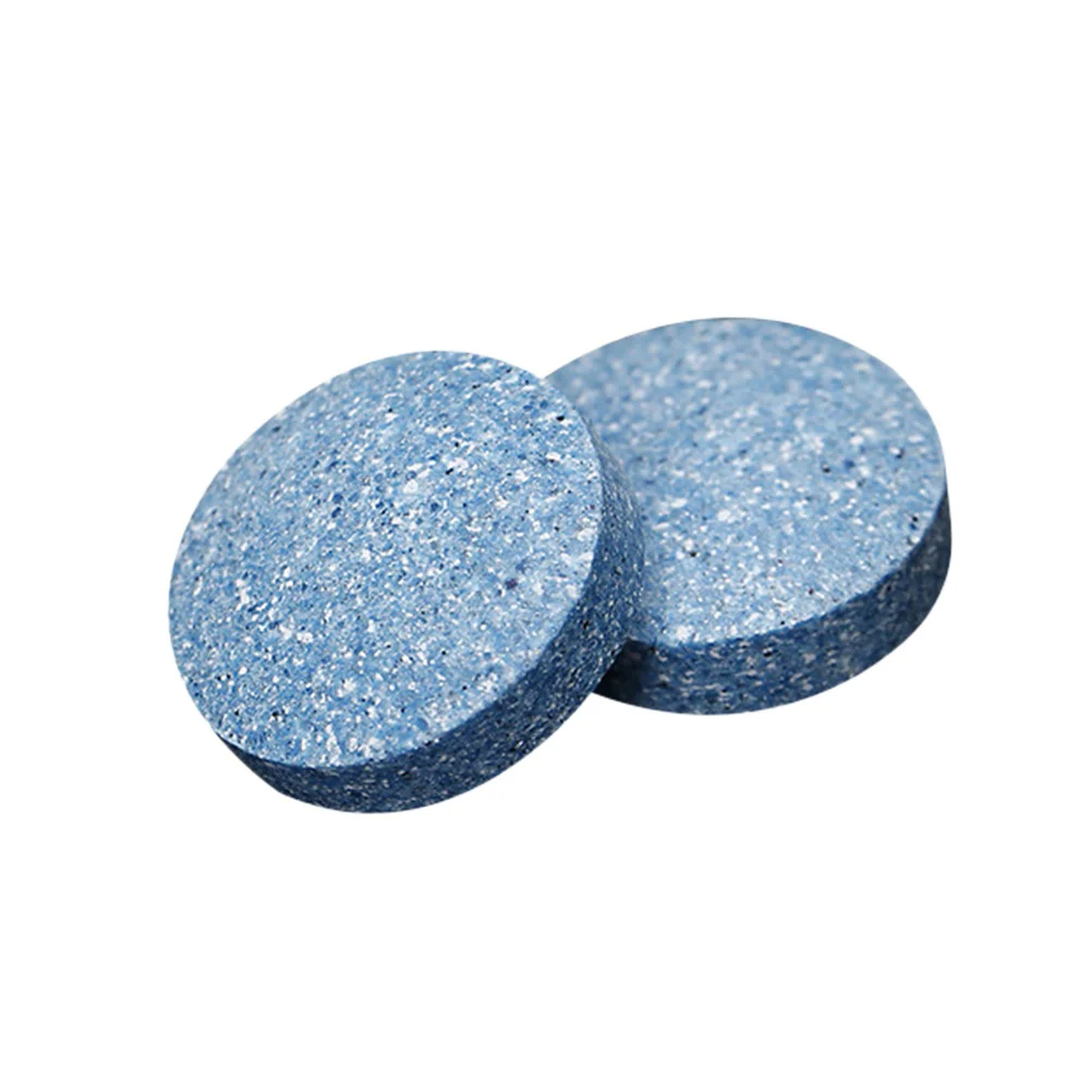

30pcs Effervescent Tablets Concentrated Solid Wiper And Windshield Cleaner Effective Washer (Blue)