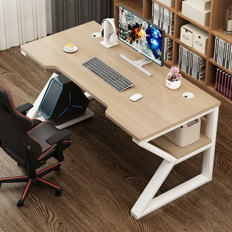 

Aoliviya Official New Computer Desk Game Tables Desktop Office Home Desk Solid Desk Bedroom Student Writing Desk Learning Rental