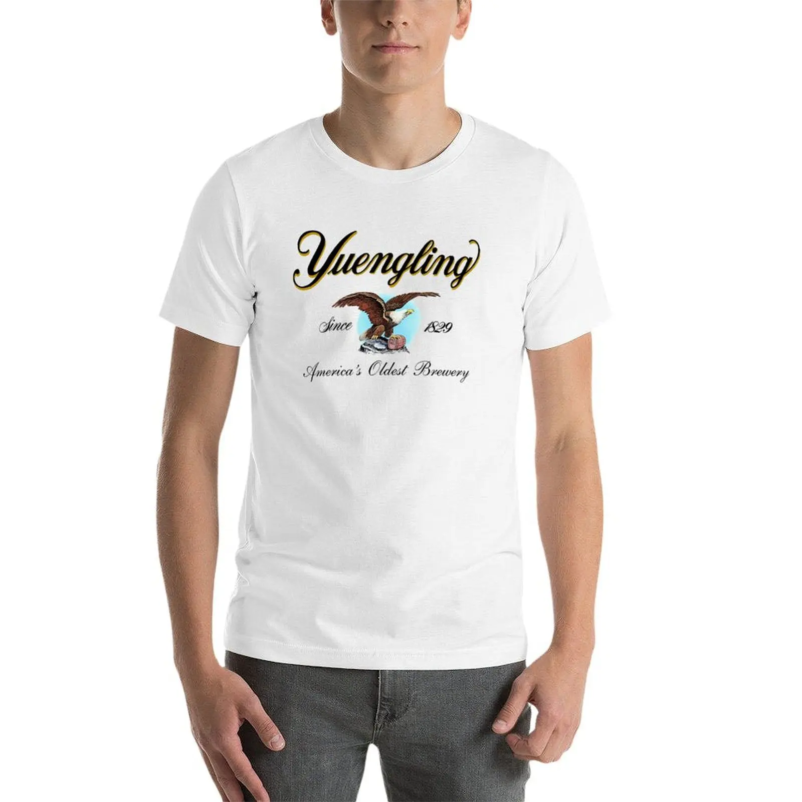 Фото Футболка Yuengling Brewing, спортивная повседневная быстросохнущая футболка №3