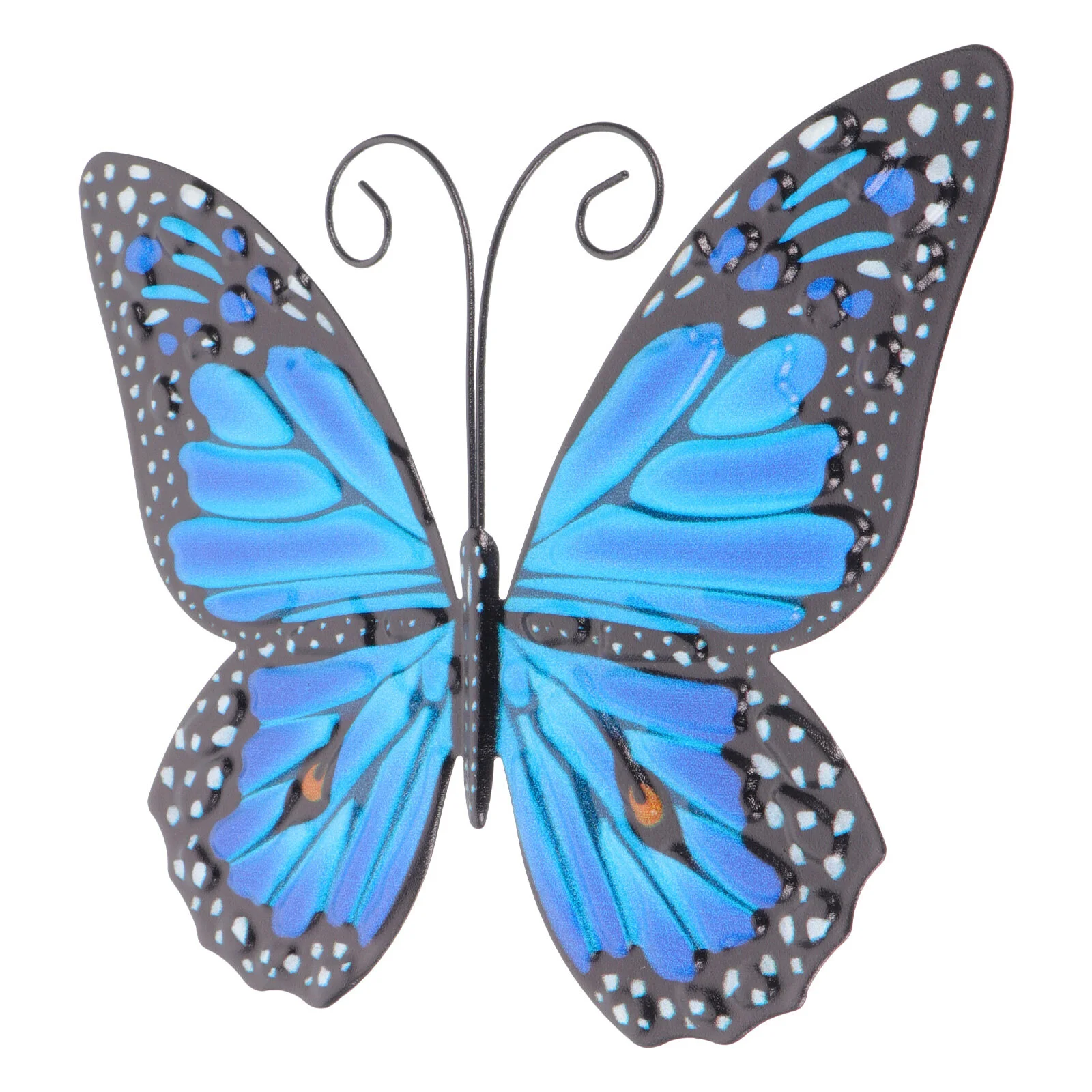 

The Fence Metal Butterflies Wall Decor Outdoor Wedding Model Garden Decoration Butterfly-shaped Pendant Iron