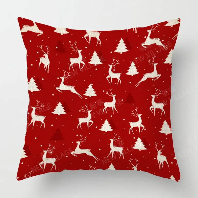 

Чехлы для подушек Merry Christmas, 100% полиэстер