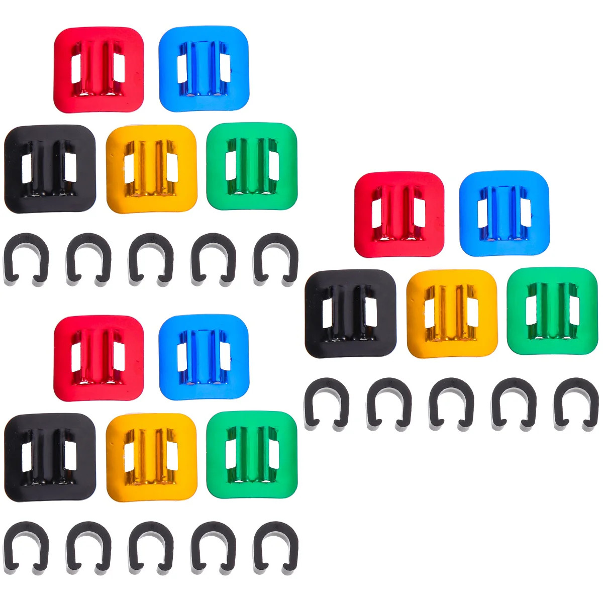 

Brake Line Clamp Fixed C-shaped Buckle Wire Holders Cords Buckles Adhesive Seat