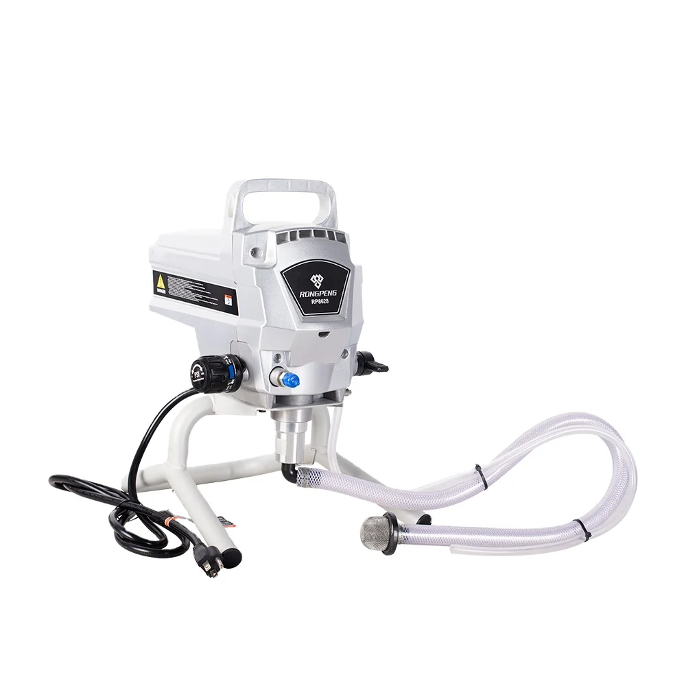 Фото RONGPENG RP8628 DIY портативный безвоздушный распылитель краски 950 Вт 220 В мощность покраски с безвоздушным распылителем для настенной краски домашний интерьер №4