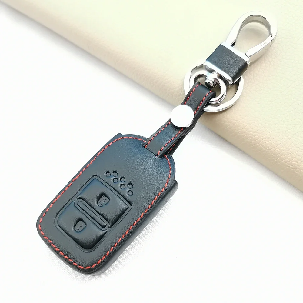 Кожаная обложка для автомобильного ключа Honda Lucky Vezel City Civic Jazz Бриллиантовая