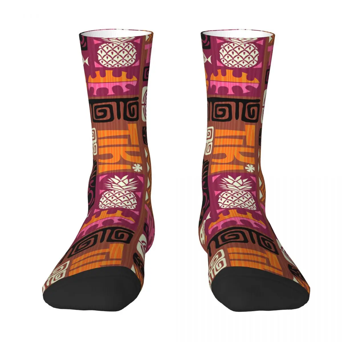 Seamless Exotic Tiki Pattern Adult Socks,Unisex socks,men Socks women Socks