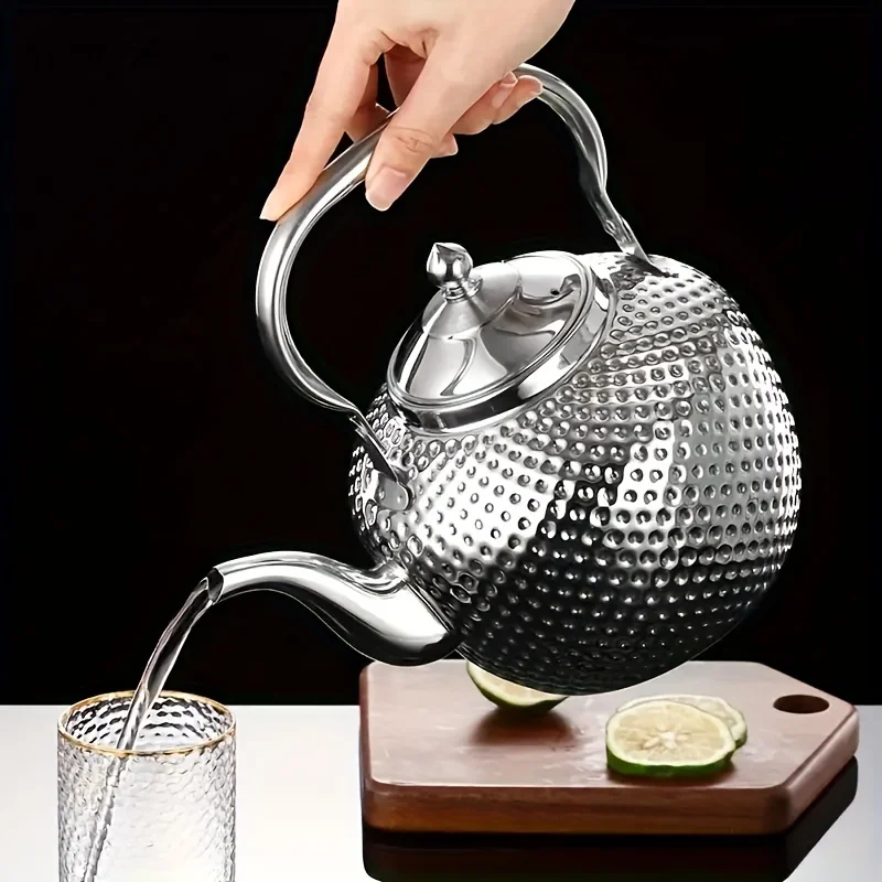 Чайник Kemorela Из Нержавеющей Стали 1 2/1 5/2 Л С Фильтром В Отеле Для Чая Кофе