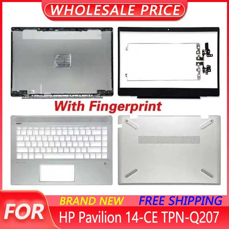 Новинка для ноутбука HP Pavilion 14-CE TPN-Q207 задняя крышка ЖК-дисплея передняя рамка