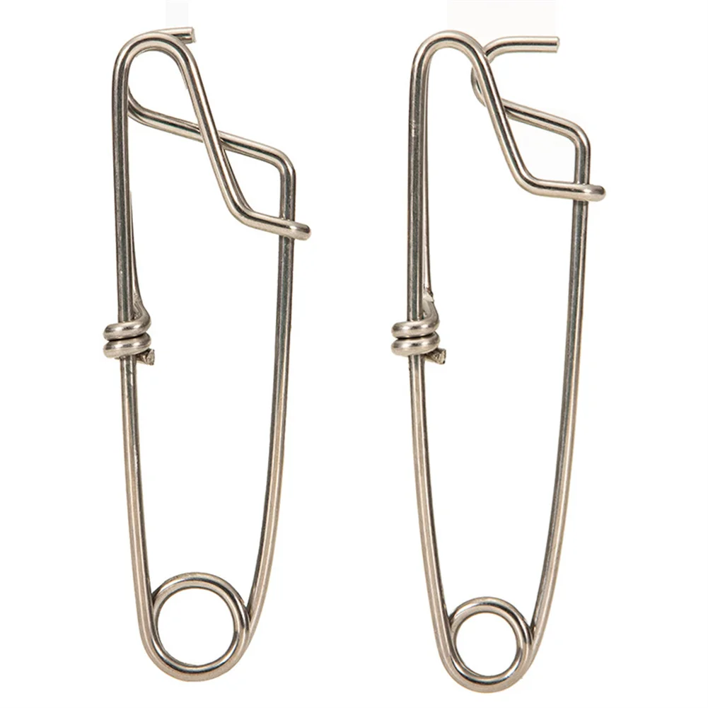 

Fishhooks Stainless steel open eye closed eye fishing pin sea fishing swivel connector trolling boat fishing Accessories