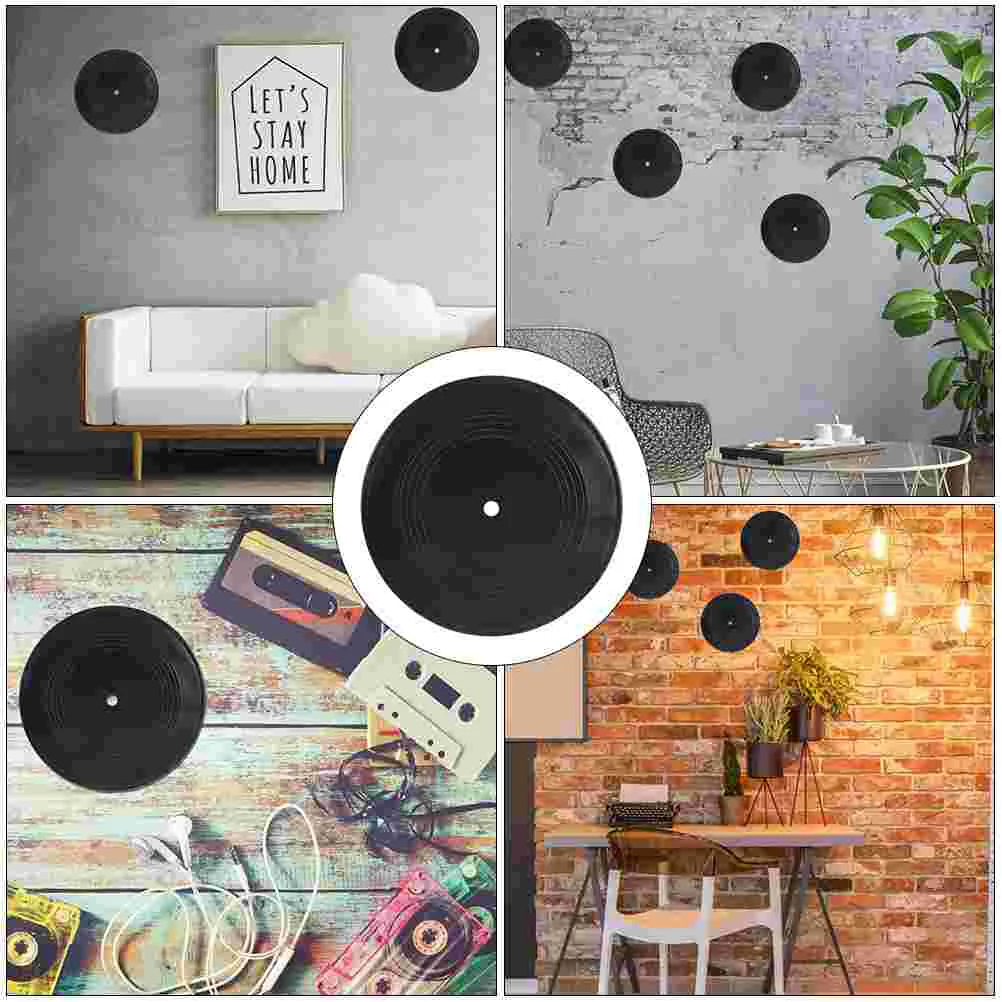 3 шт. декоративные виниловые круглые пластиковые наклейки в стиле ретро