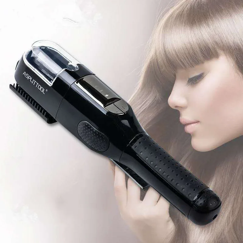 Split Ends Remover Hair Trimmer for Dry Damaged and Brittle Professional Automatic Trim Split Cordless Cutting Wireless Charging